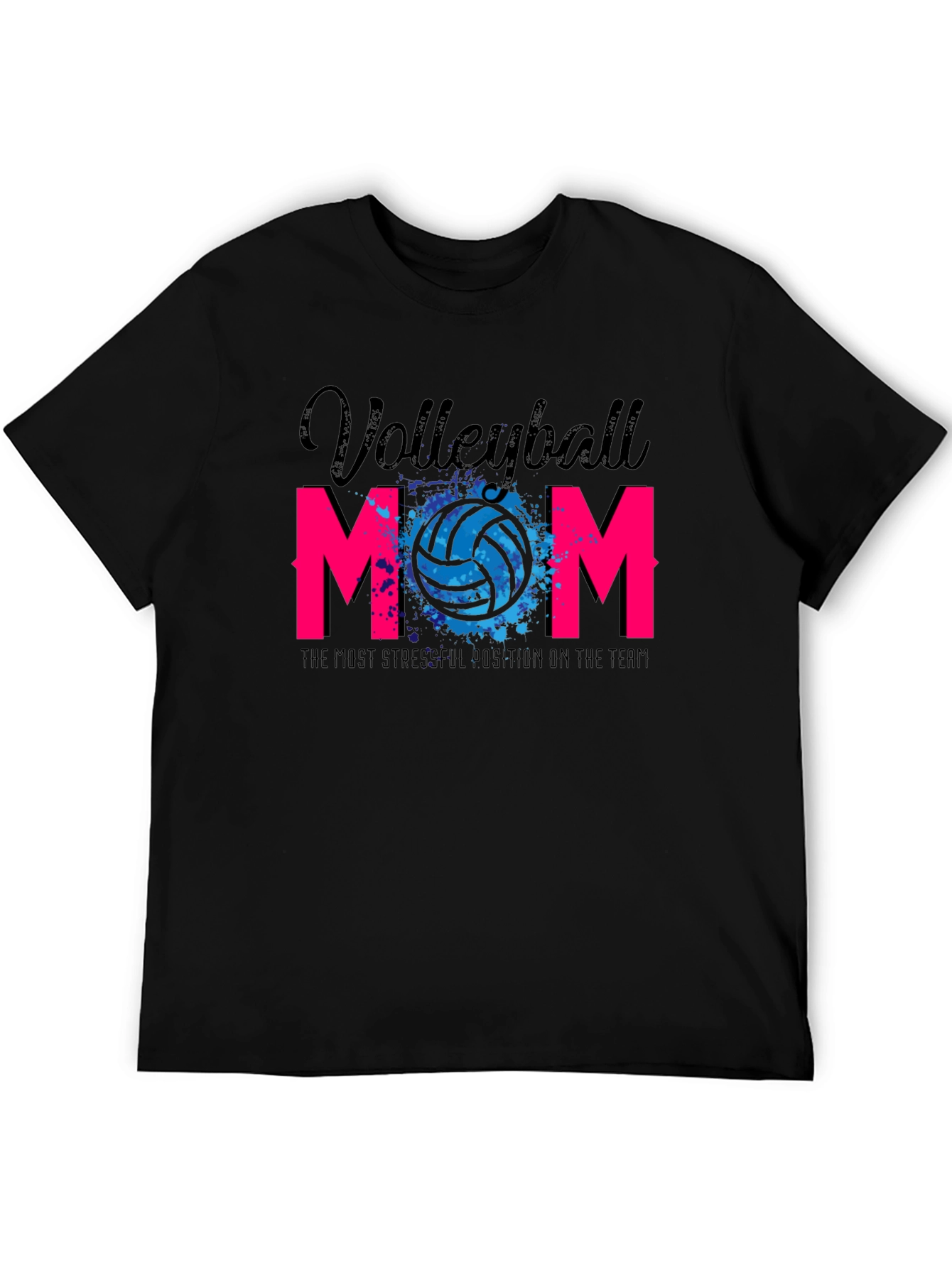 Volleyball Mom Graphic T-Shirt