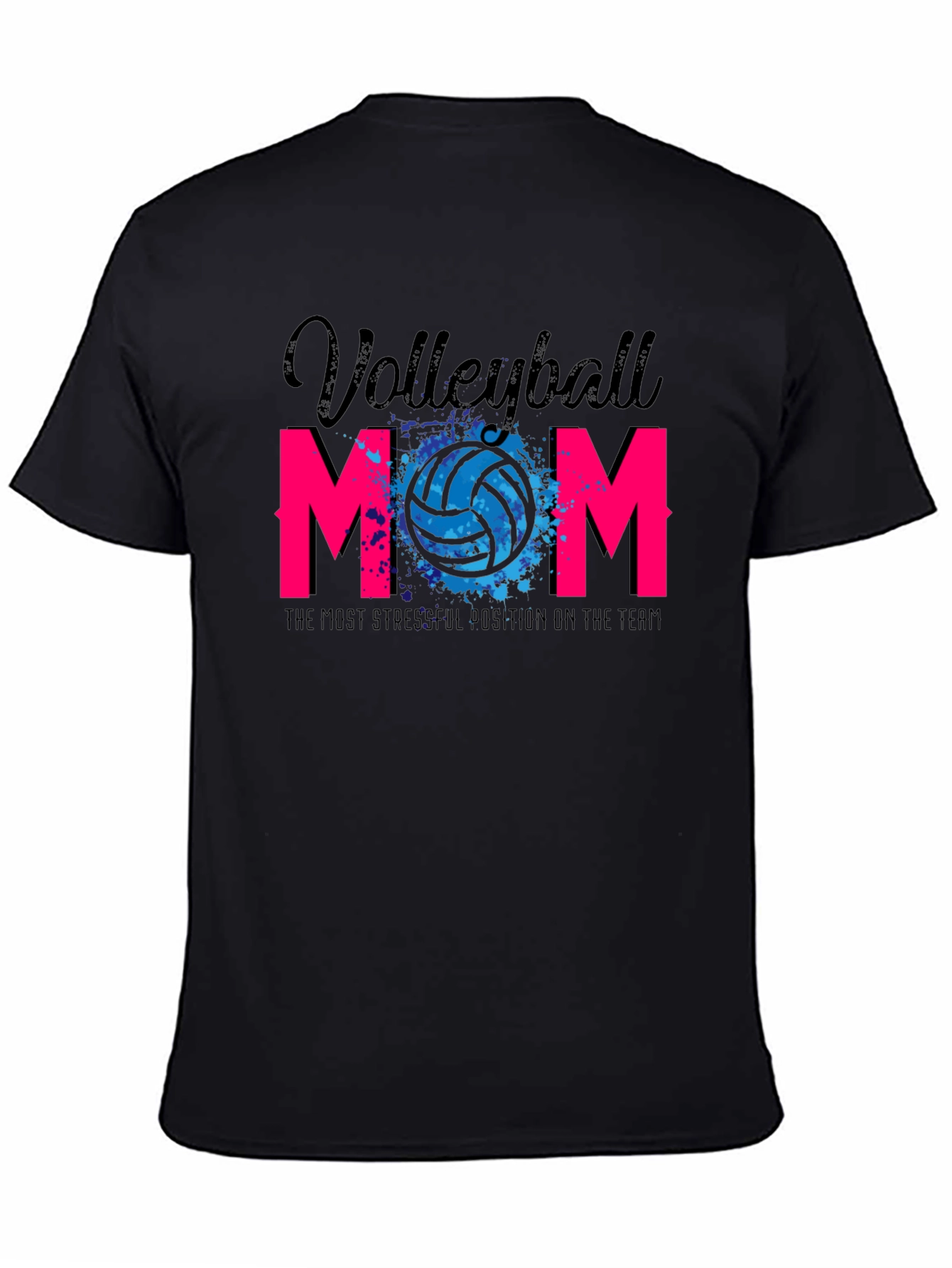 Volleyball Mom Graphic T-Shirt