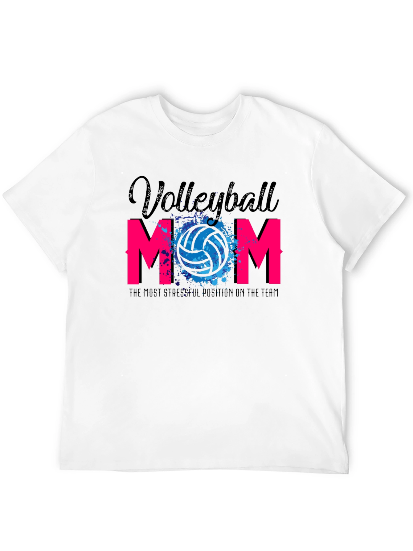 Volleyball Mom Graphic T-Shirt