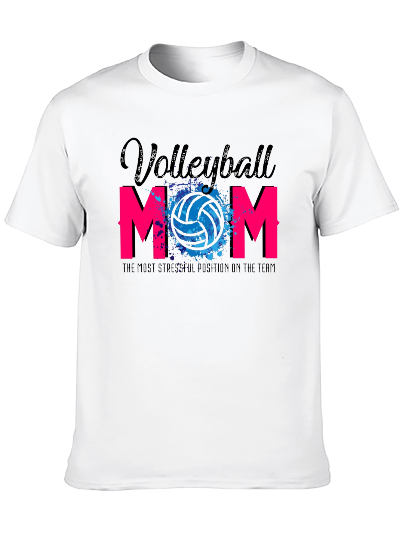 Volleyball Mom Graphic T-Shirt