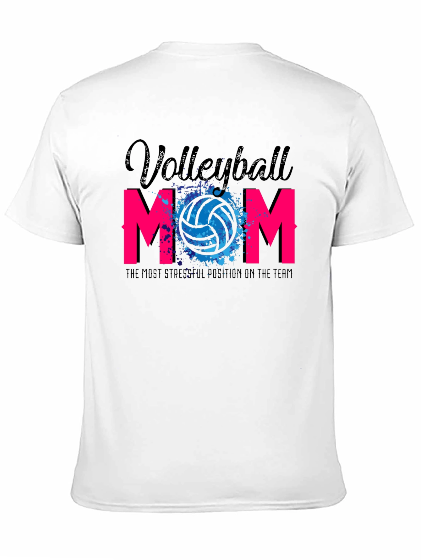 Volleyball Mom Graphic T-Shirt