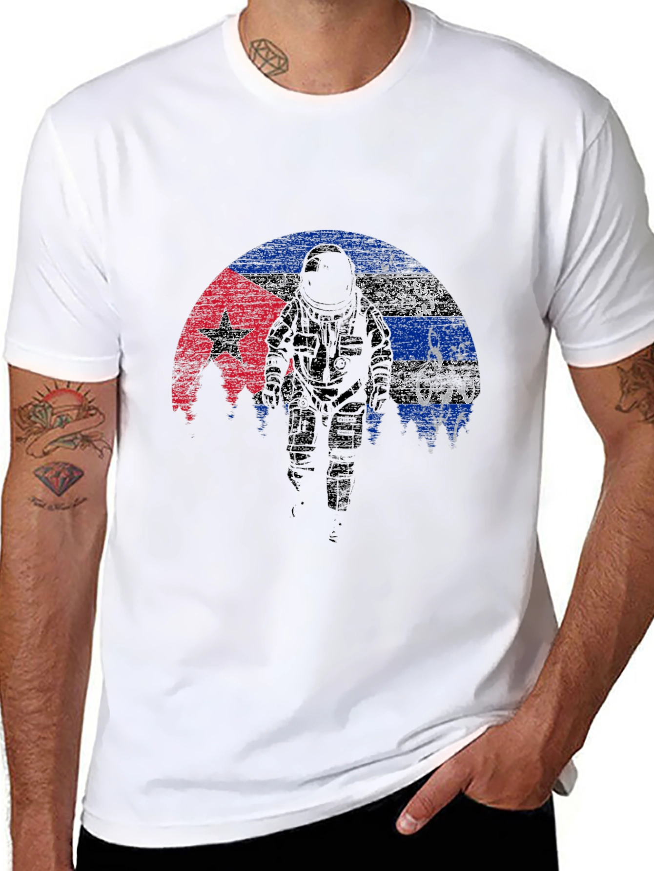Cuban Astronaut T-Shirt: Space & Culture