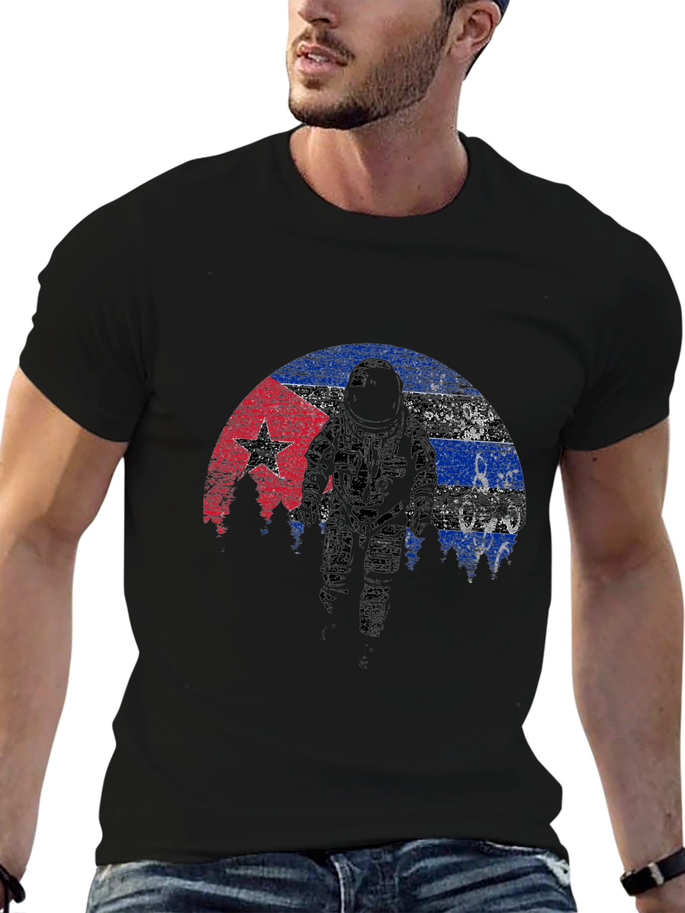 Cuban Astronaut T-Shirt: Space & Culture