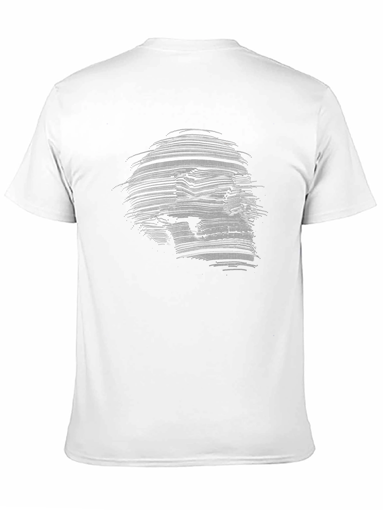 Skull Graphic Print Crew Neck T-Shirt