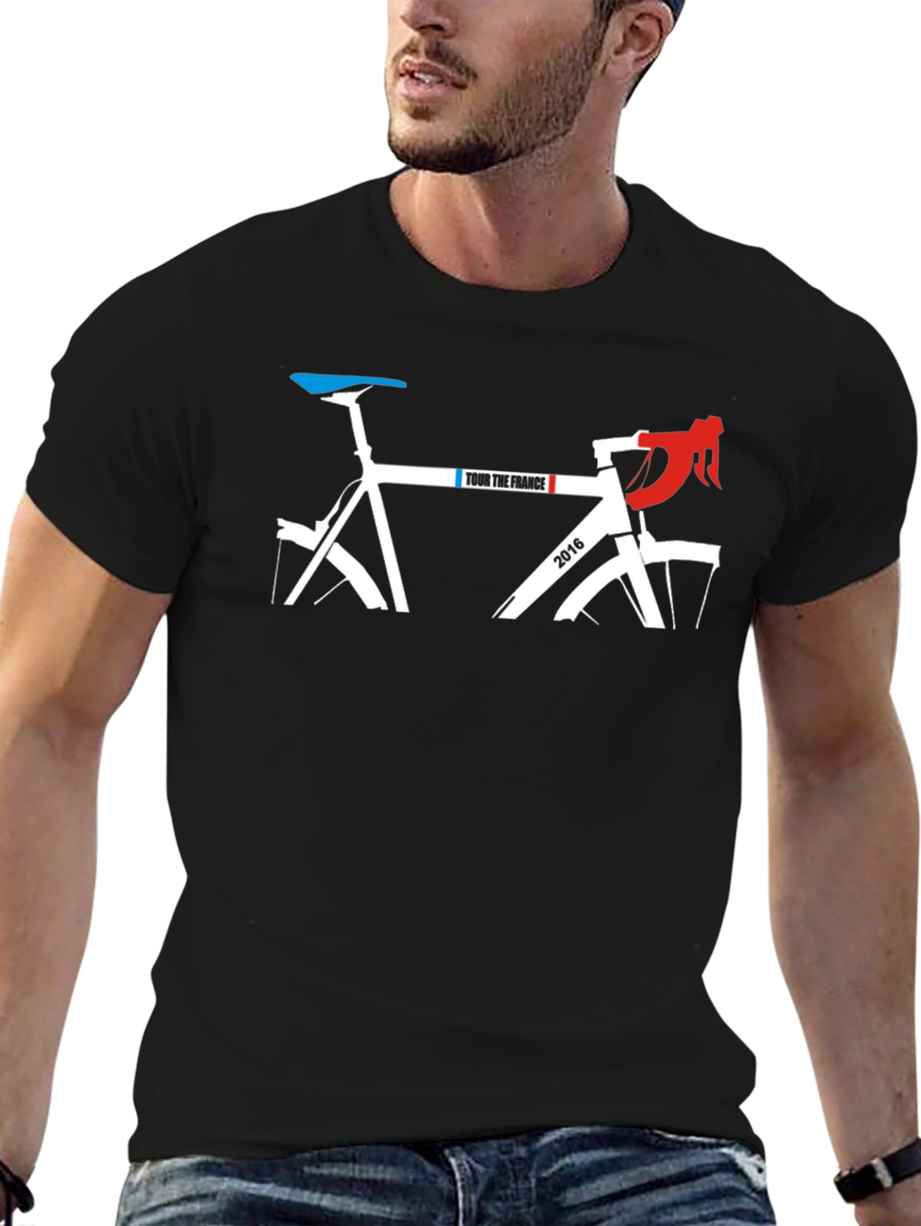 Tour de France Bike T-Shirt - Cycling Fan Apparel