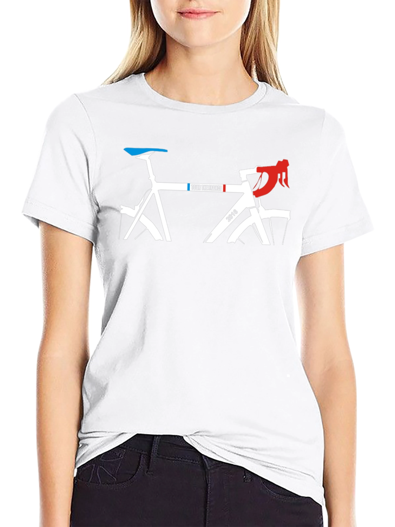 Tour de France Bike T-Shirt - Cycling Fan Apparel