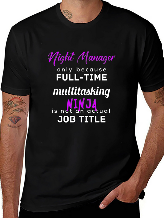 Night Manager Ninja T-Shirt
