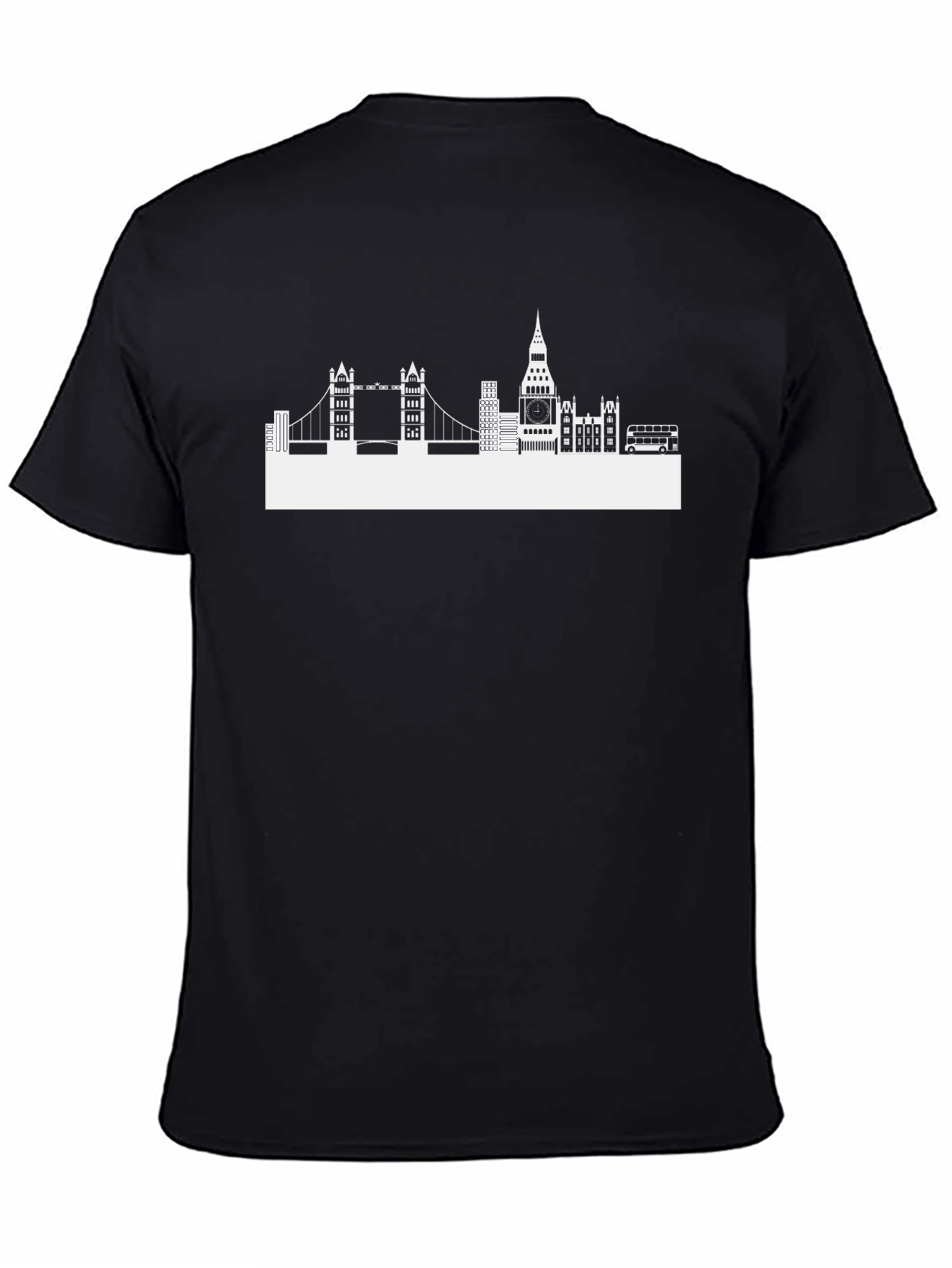 London Skyline T-Shirt - Black