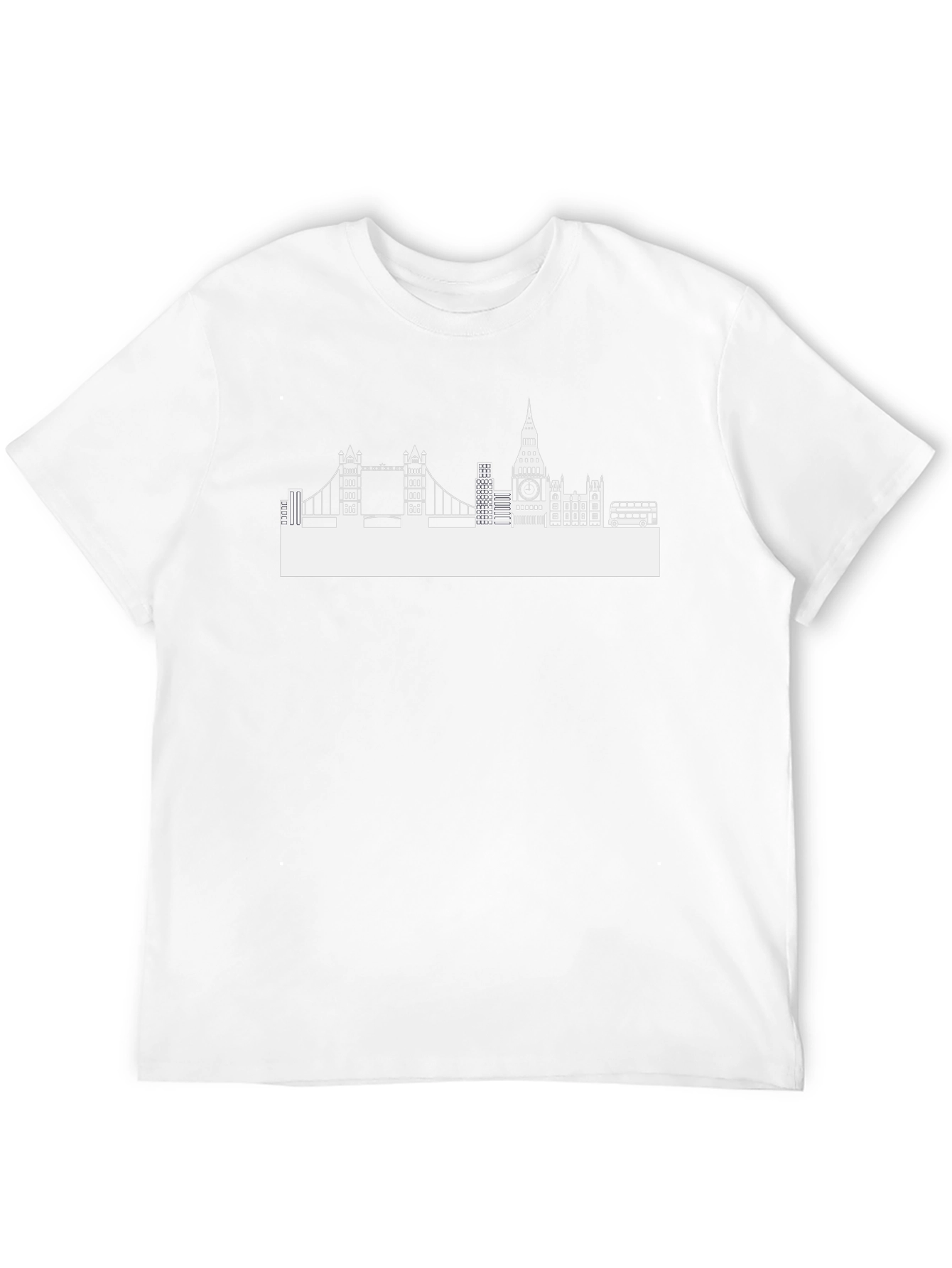 London Skyline T-Shirt - Black