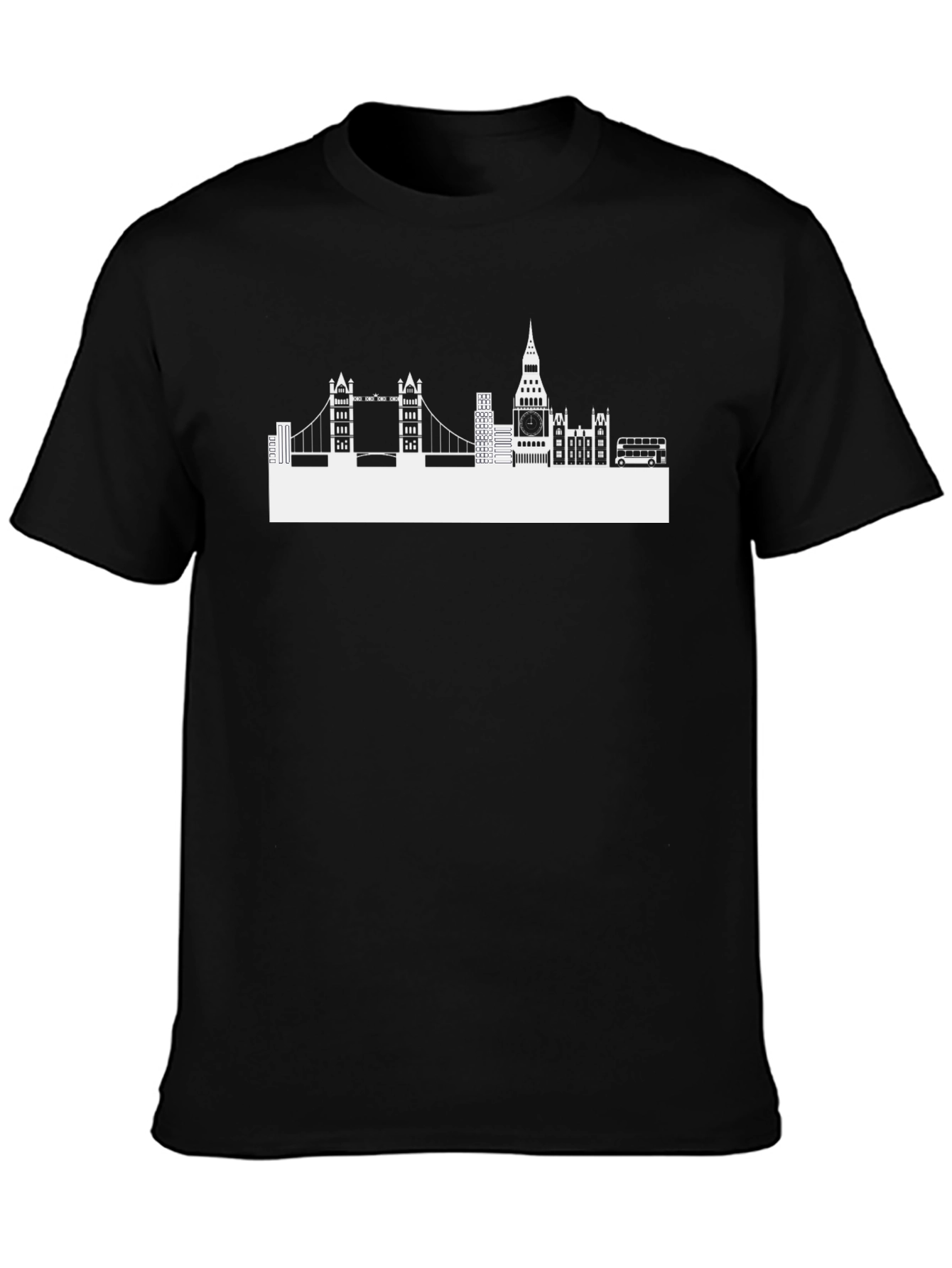 London Skyline T-Shirt - Black