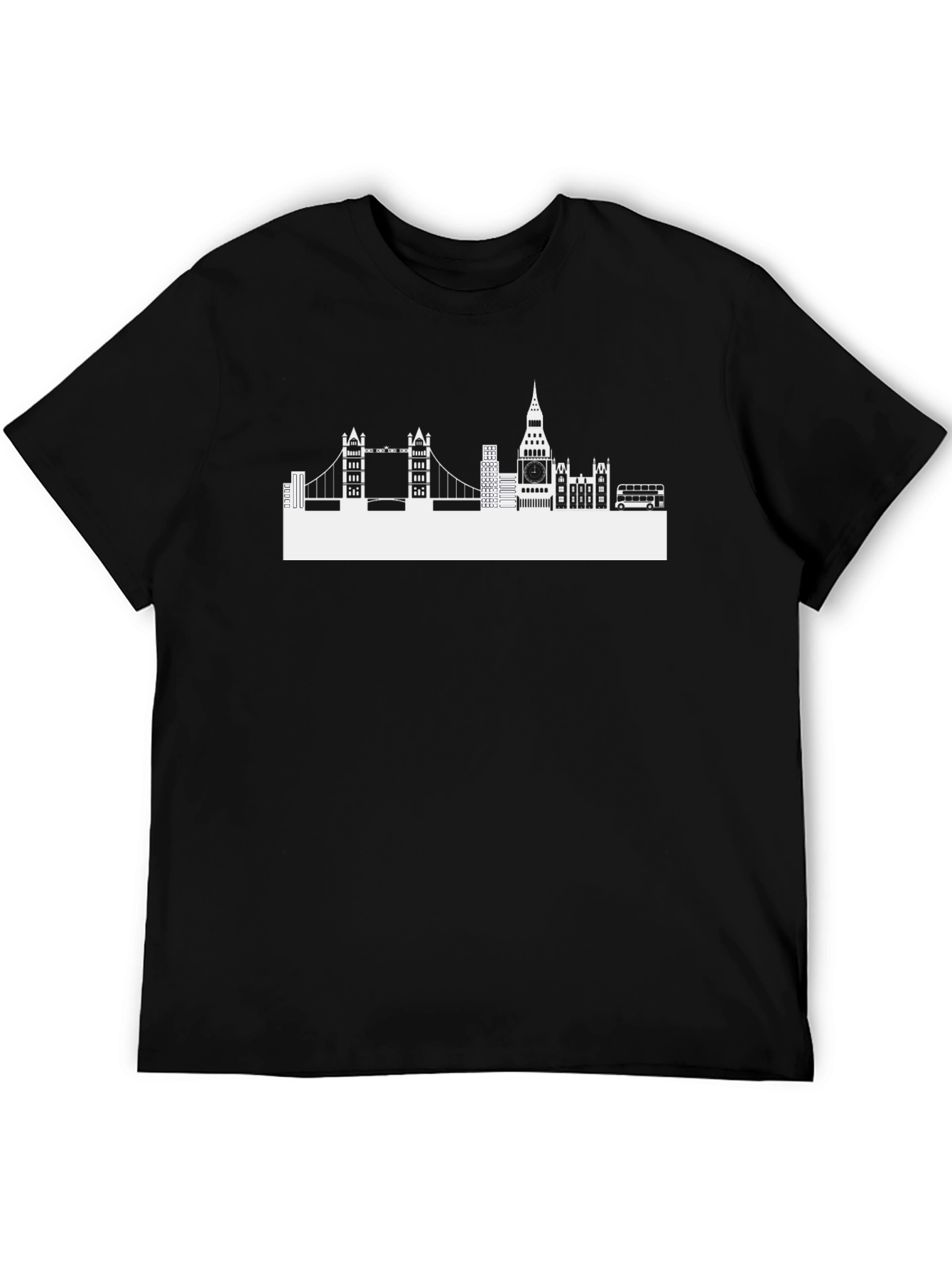 London Skyline T-Shirt - Black