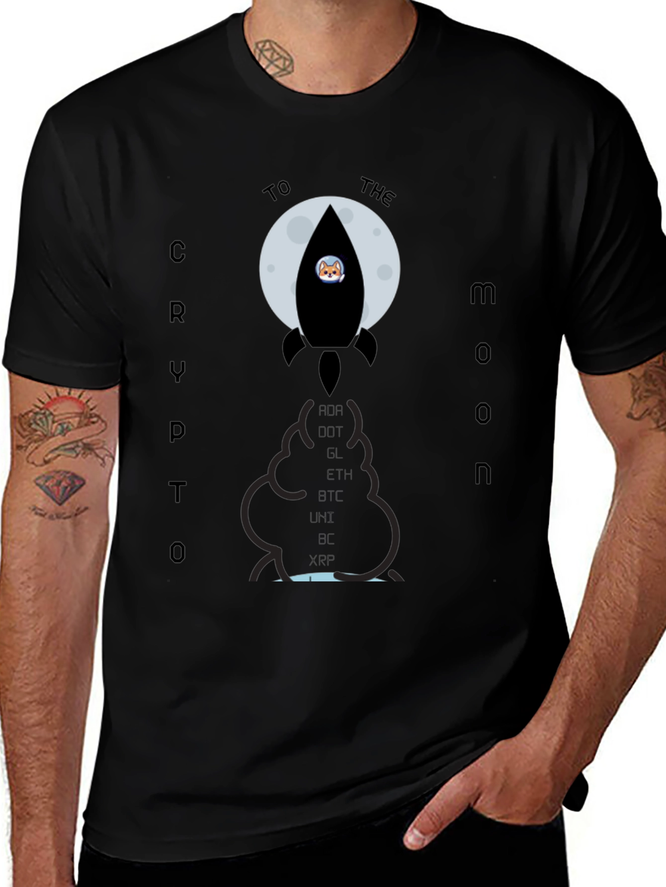 Crypto to the Moon T-Shirt