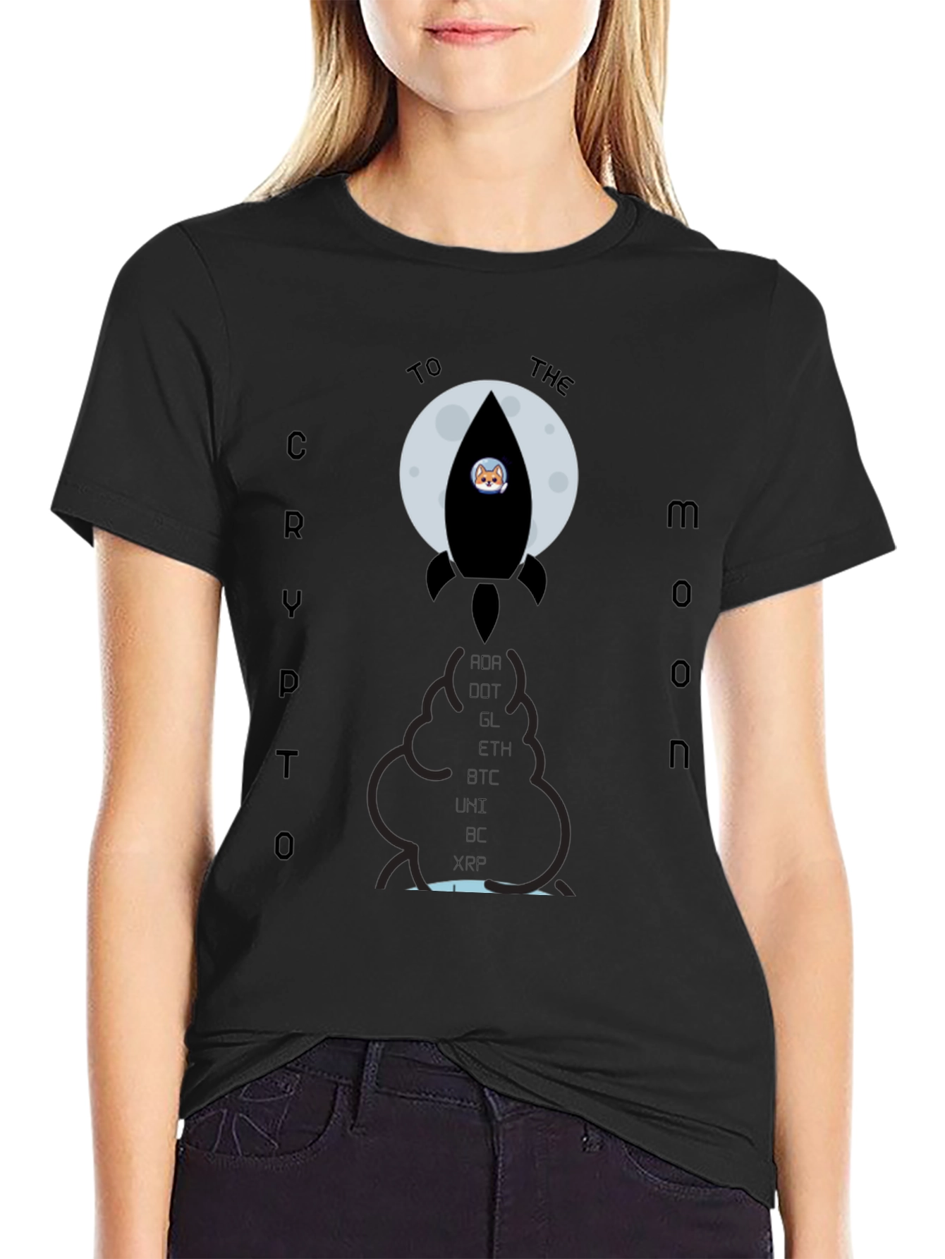 Crypto to the Moon T-Shirt