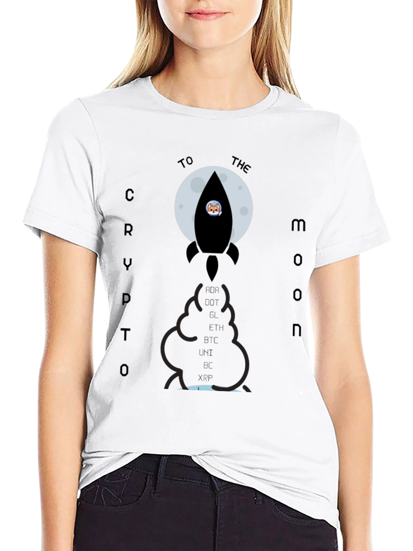 Crypto to the Moon T-Shirt