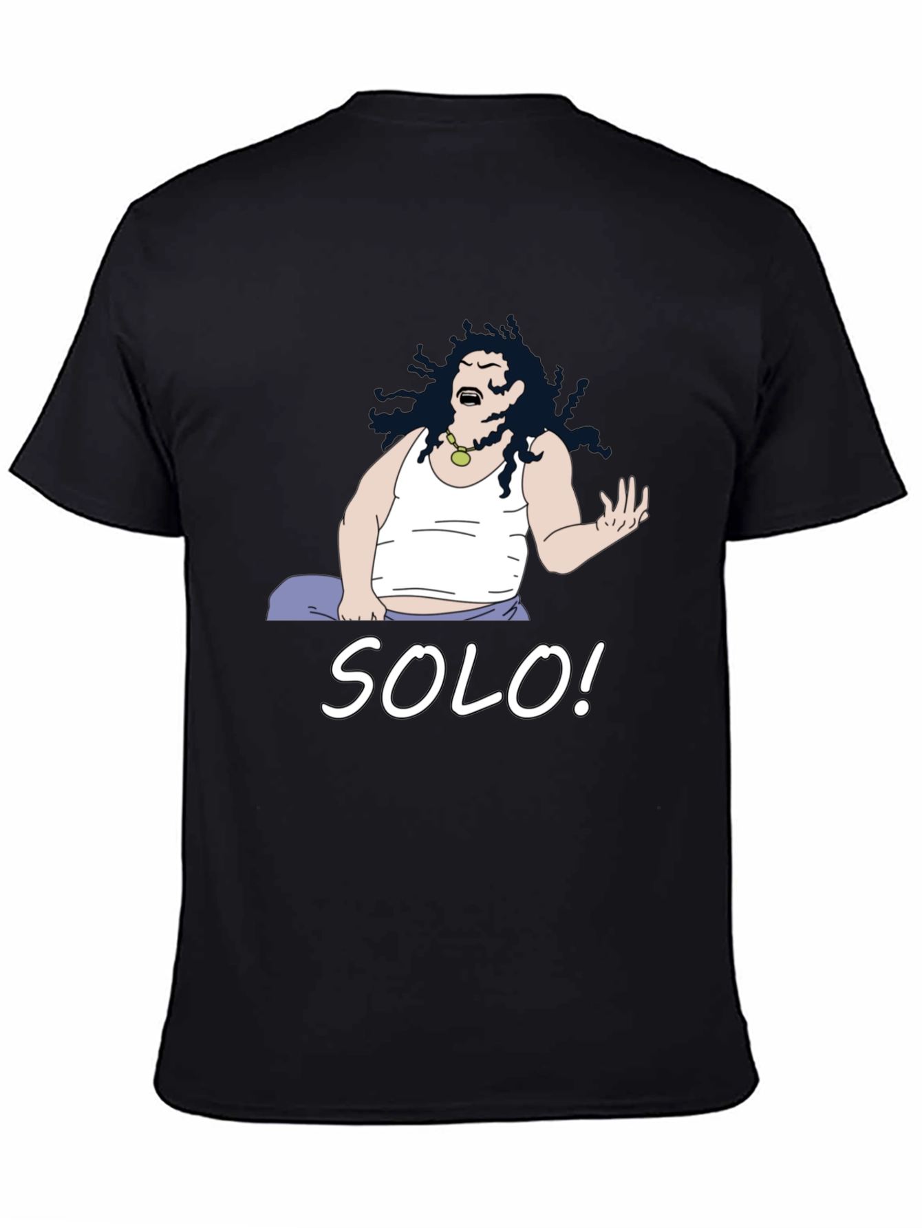 Solo! Cartoon Graphic T-Shirt