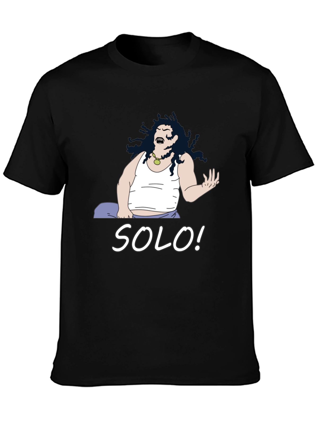 Solo! Cartoon Graphic T-Shirt