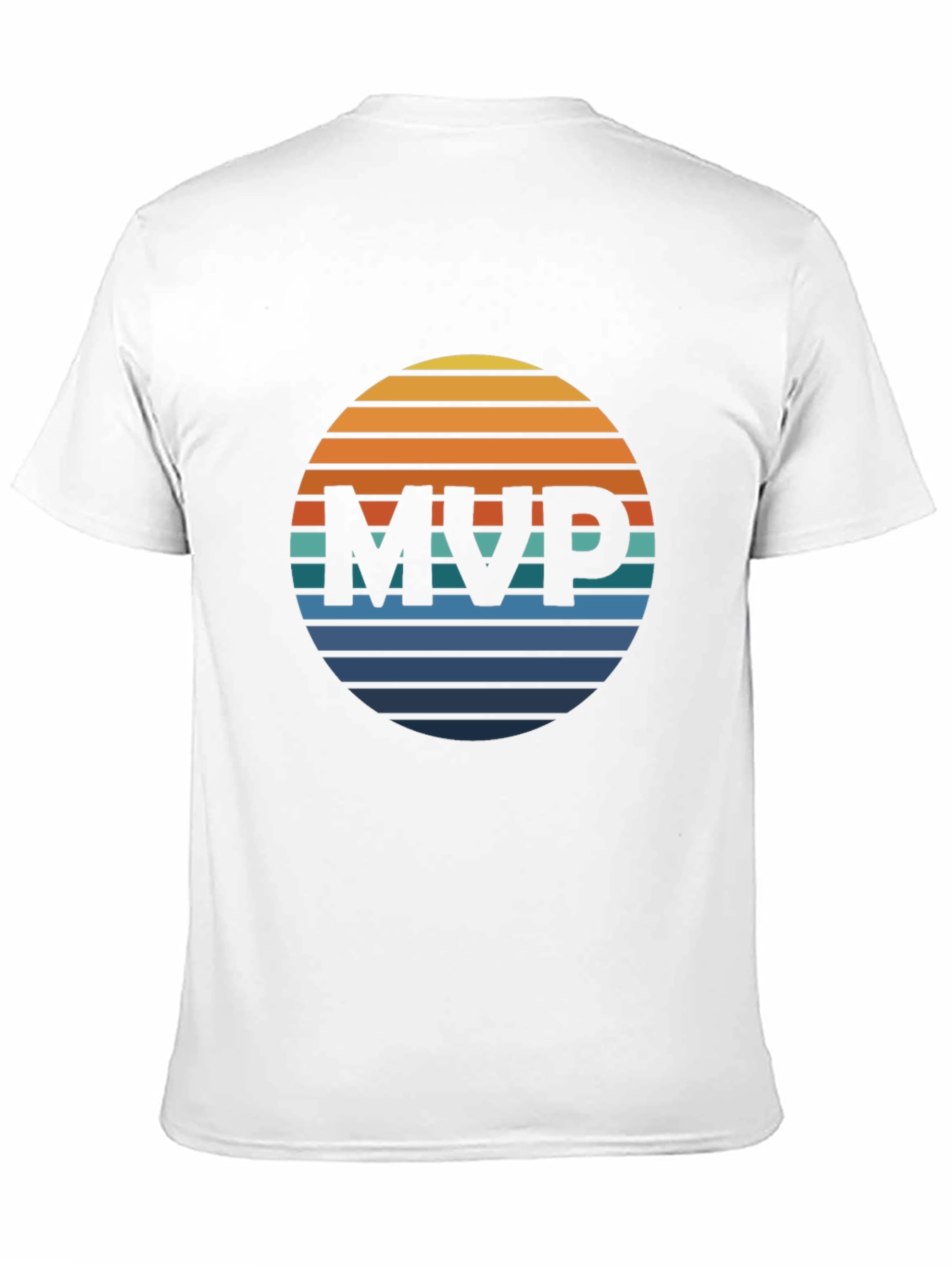 Retro MVP Graphic Tee - Black Cotton T-Shirt