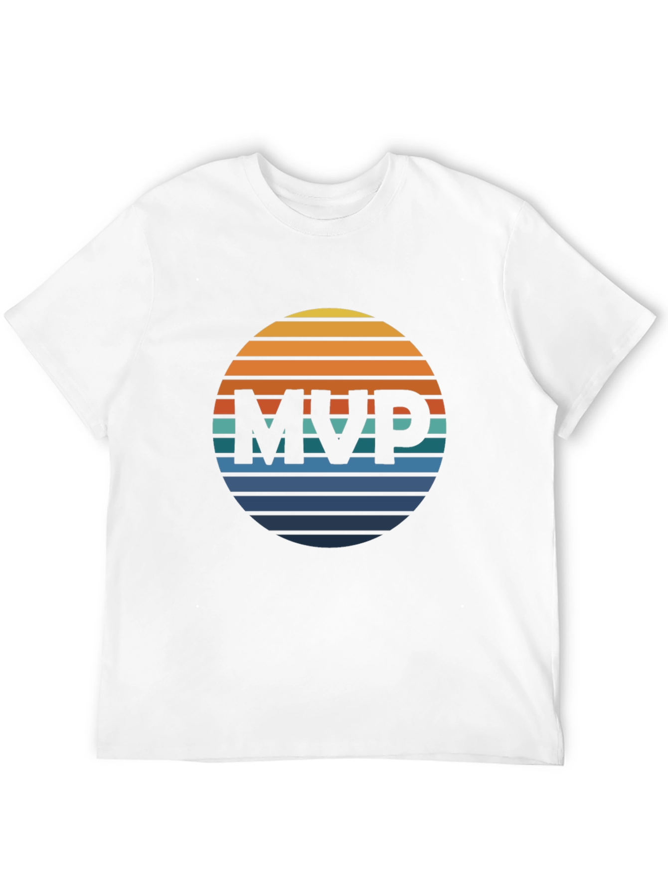Retro MVP Graphic Tee - Black Cotton T-Shirt