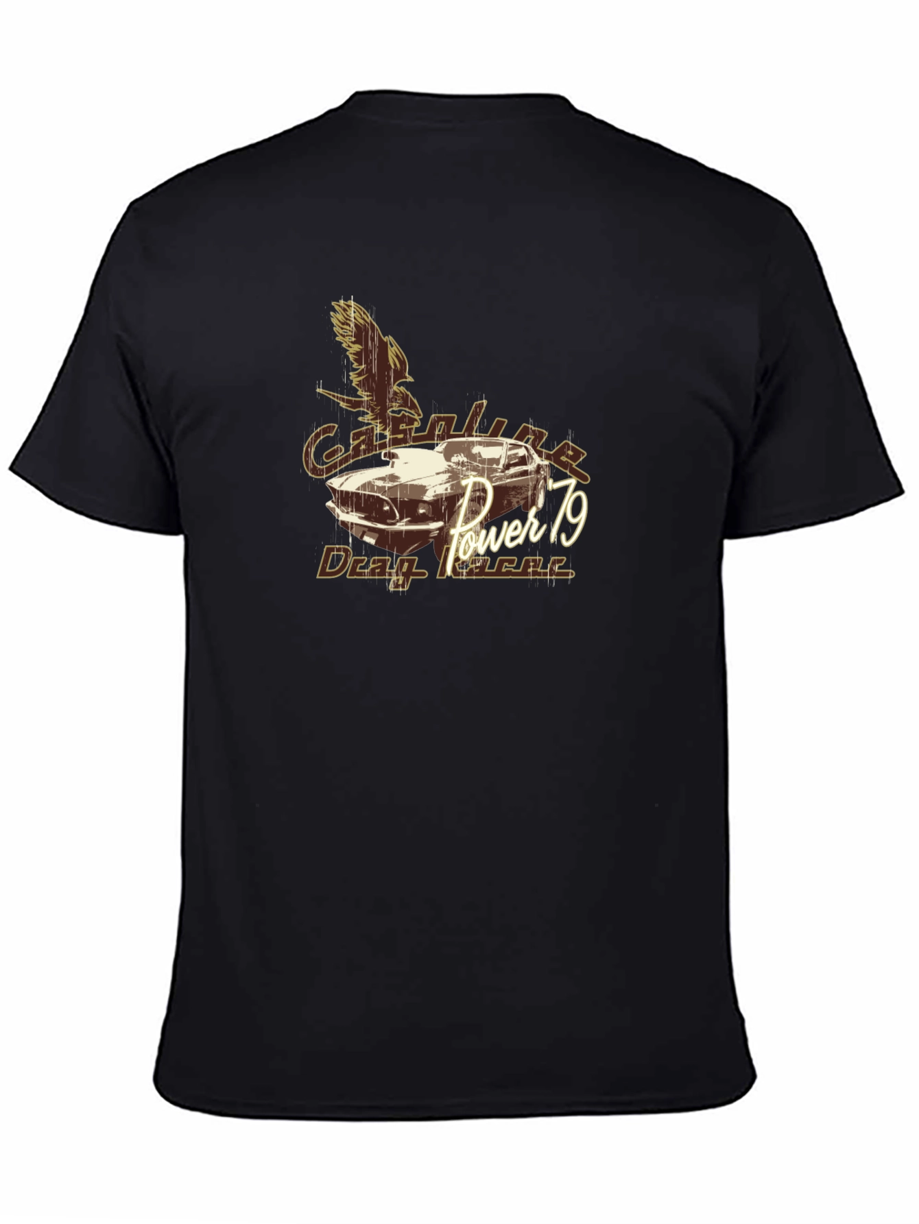 Catalina Power 79 Drag Racer Graphic Tee - Black