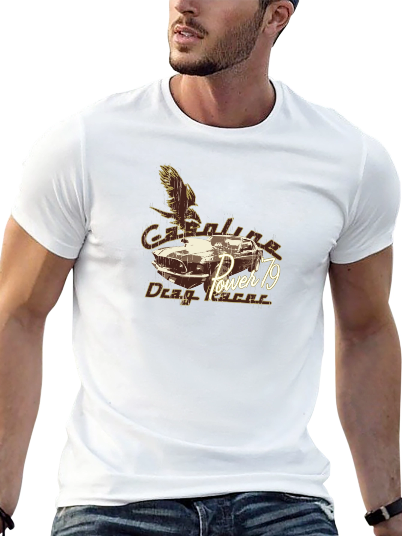 Catalina Power 79 Drag Racer Graphic Tee - Black