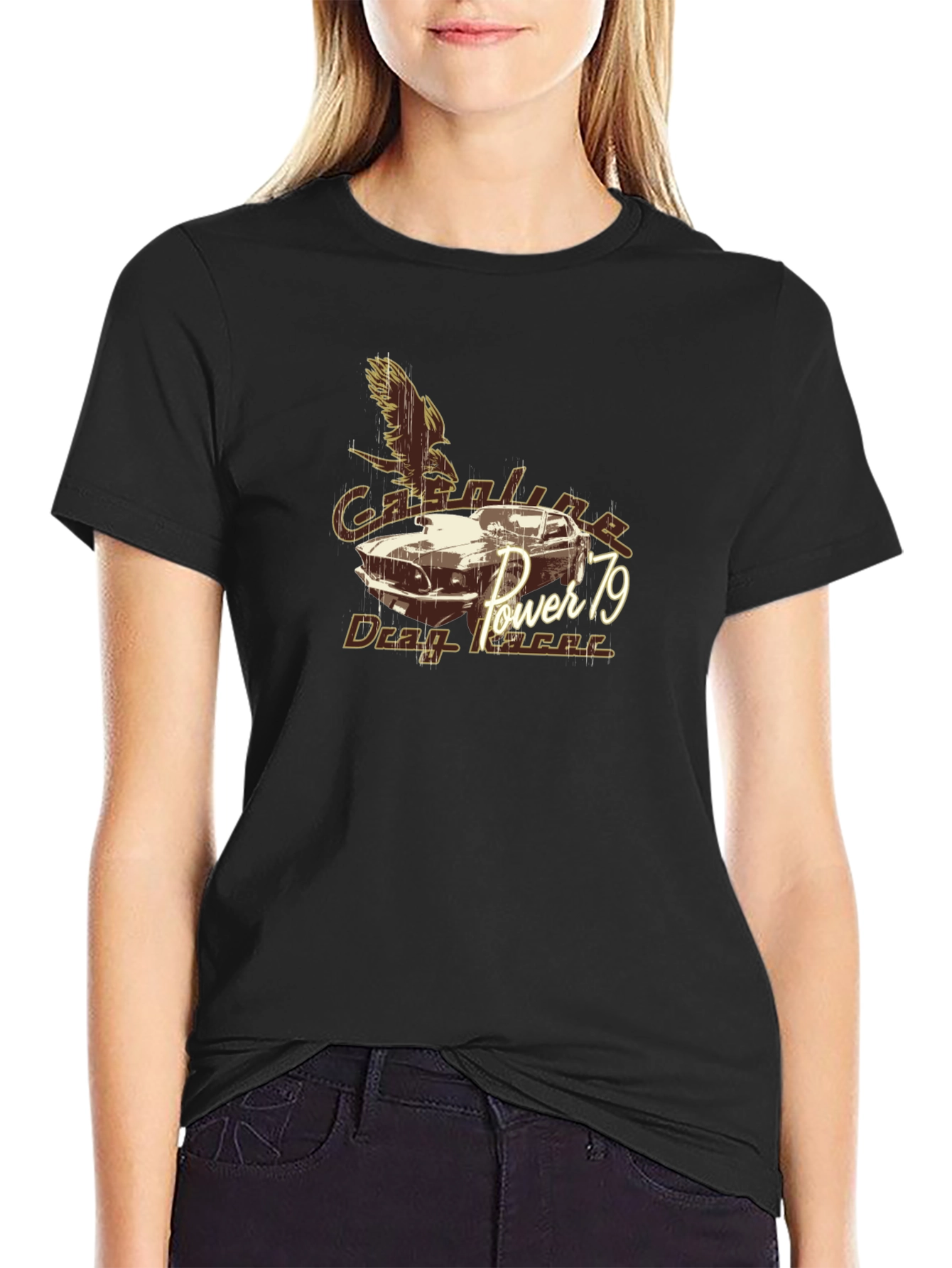 Catalina Power 79 Drag Racer Graphic Tee - Black