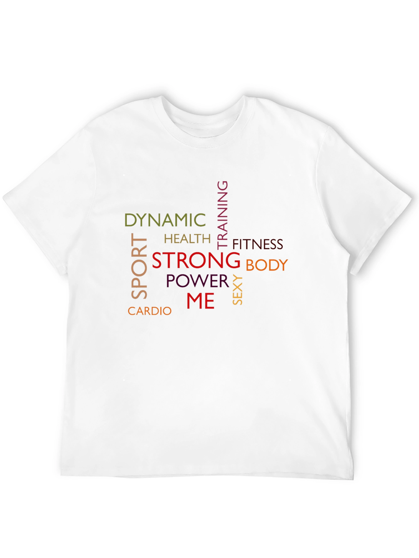 Mens Workout Graphic T-Shirt - Dynamic Fitness Design