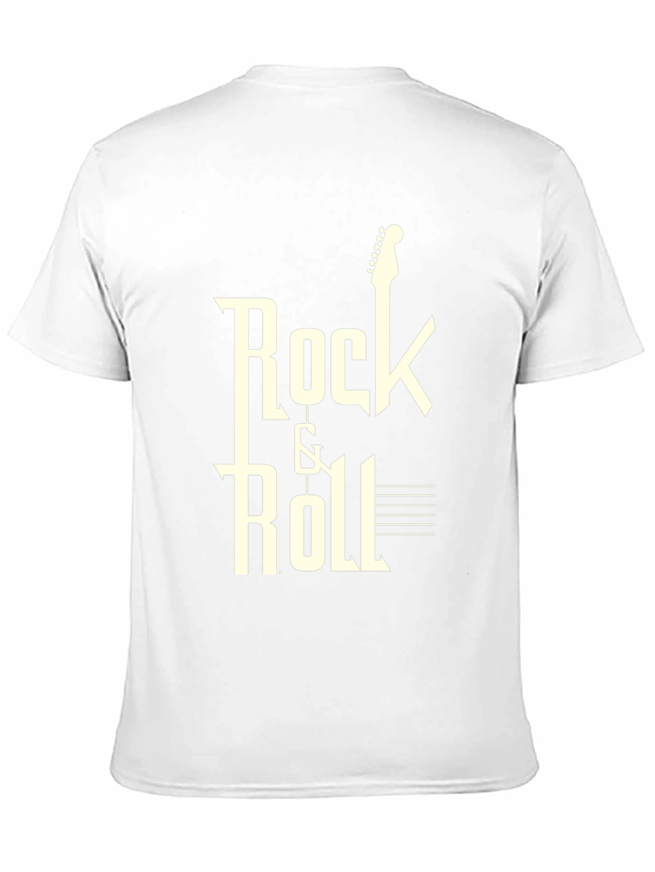 Rock & Roll Guitar T-Shirt - Classic Design