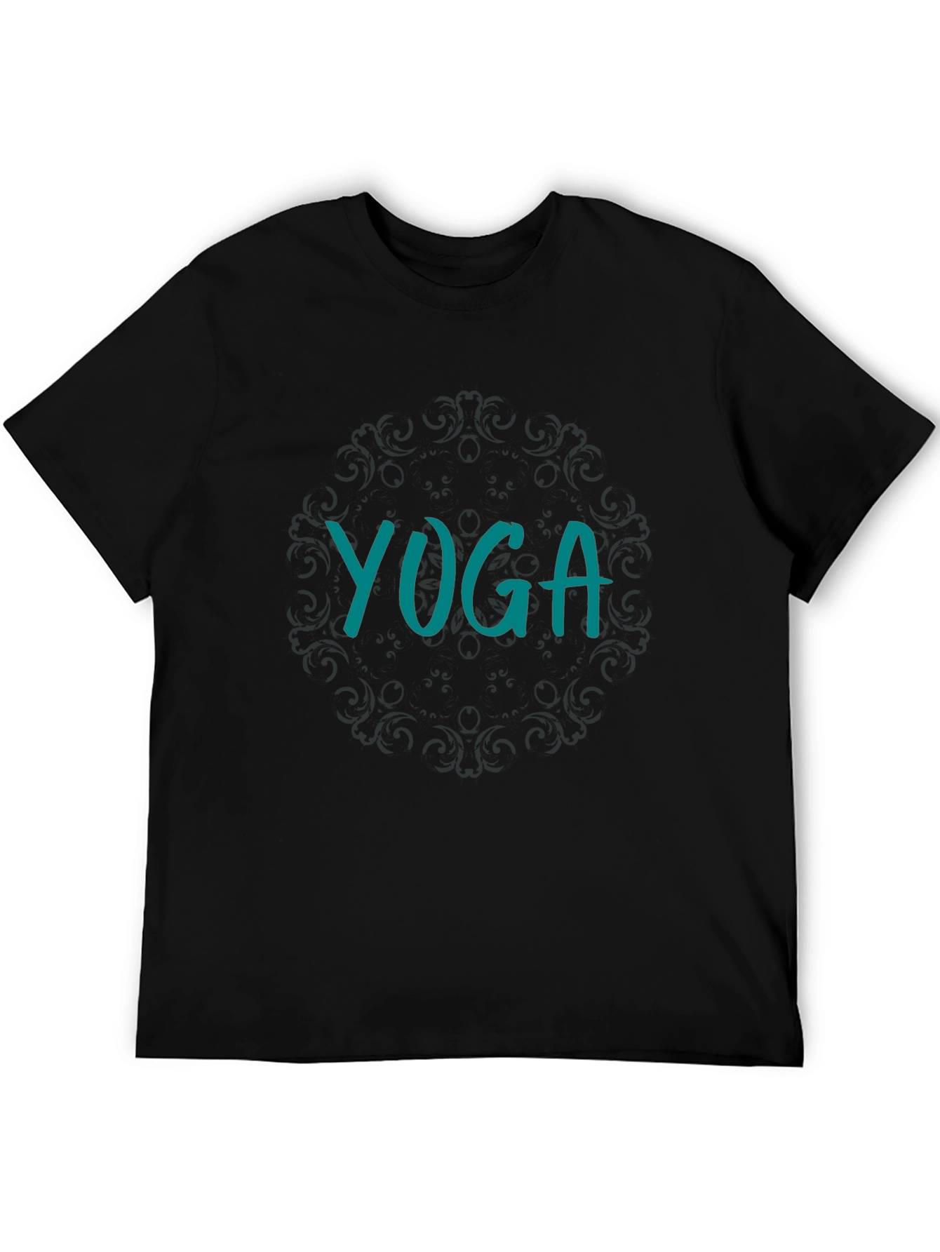 Yoga Graphic Tee - Relaxed Fit Cotton T-Shirt