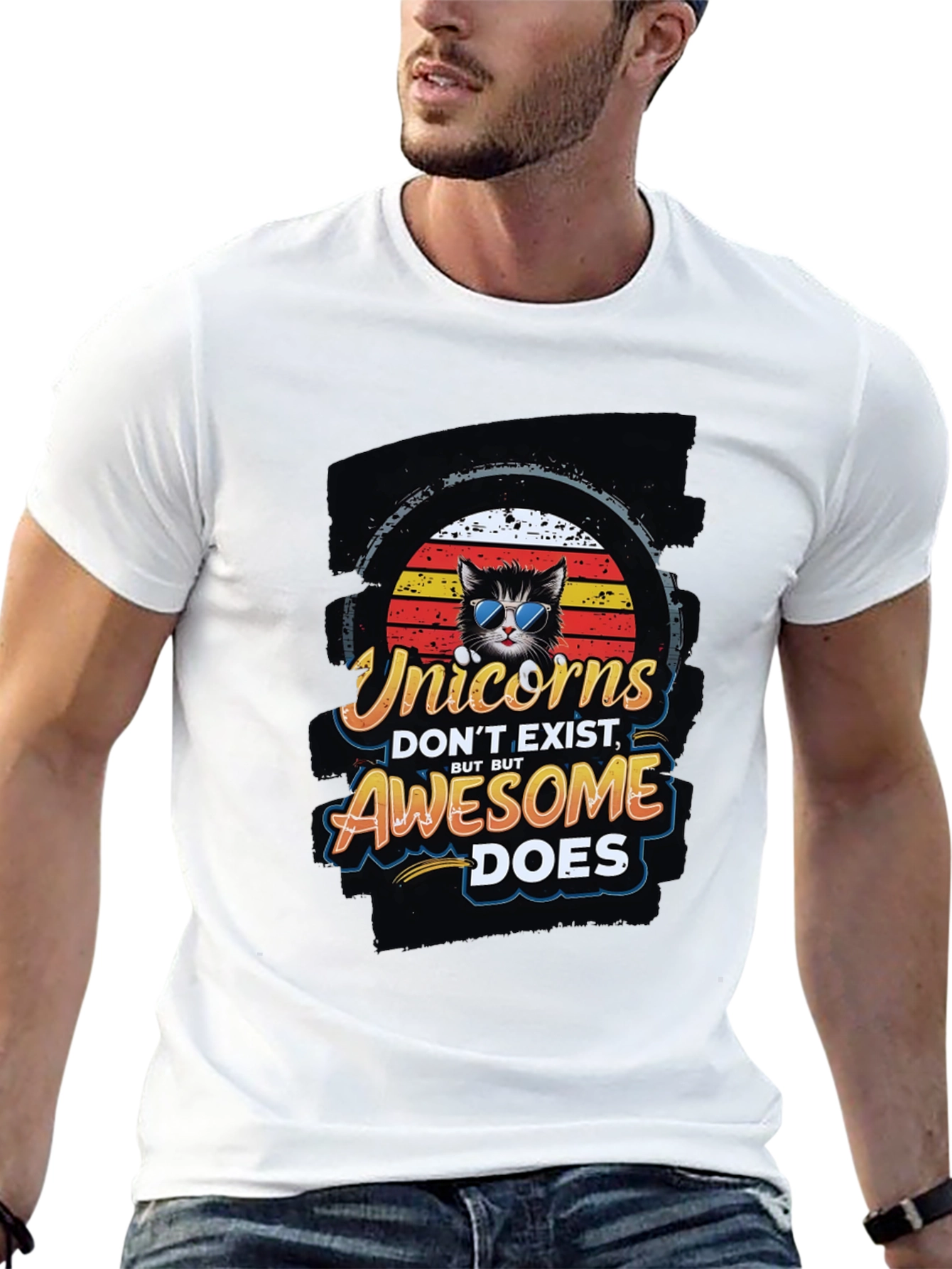 Unicorns Dont Exist Awesome Does T-Shirt