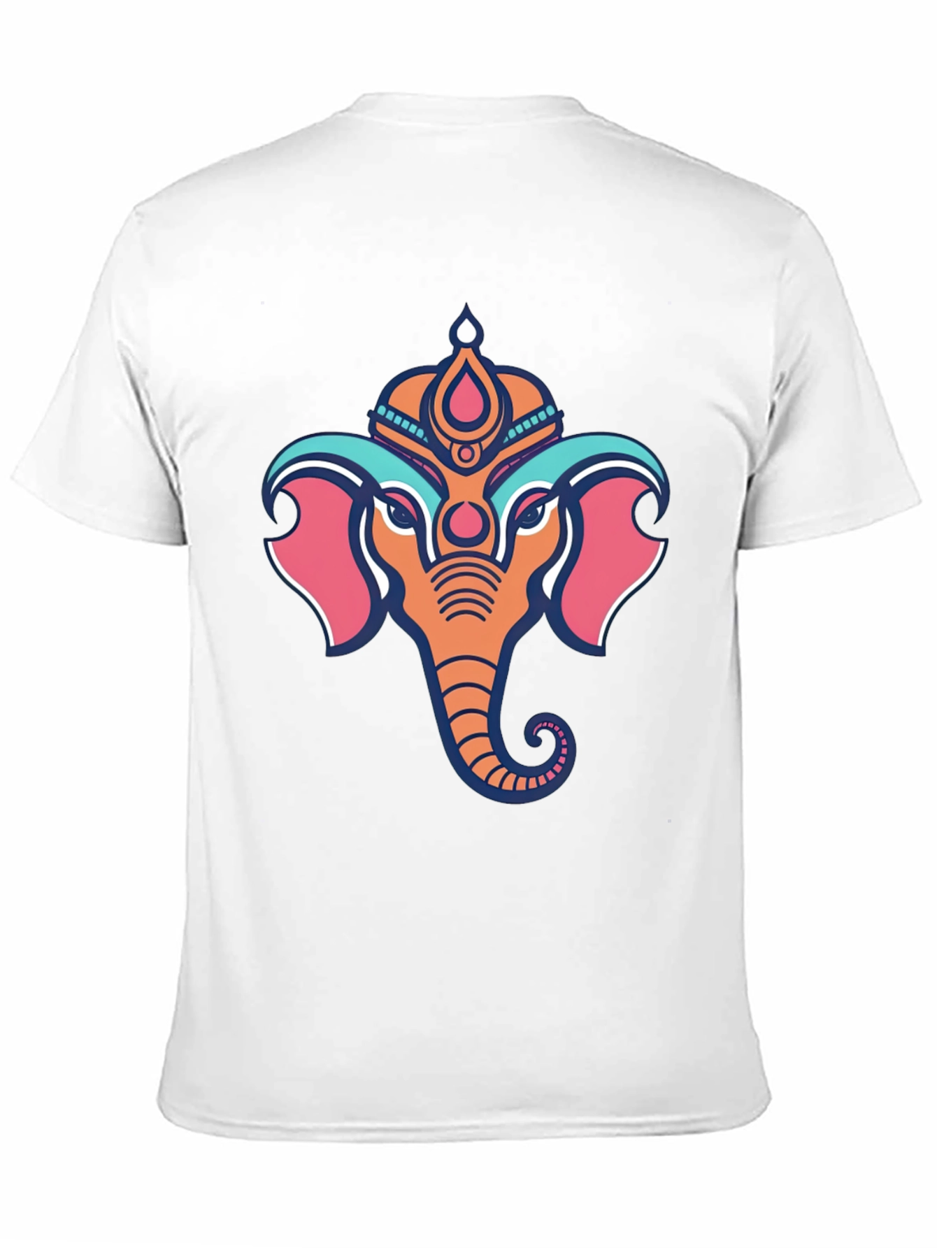 Ganesh Graphic Tee - Black Cotton T-Shirt