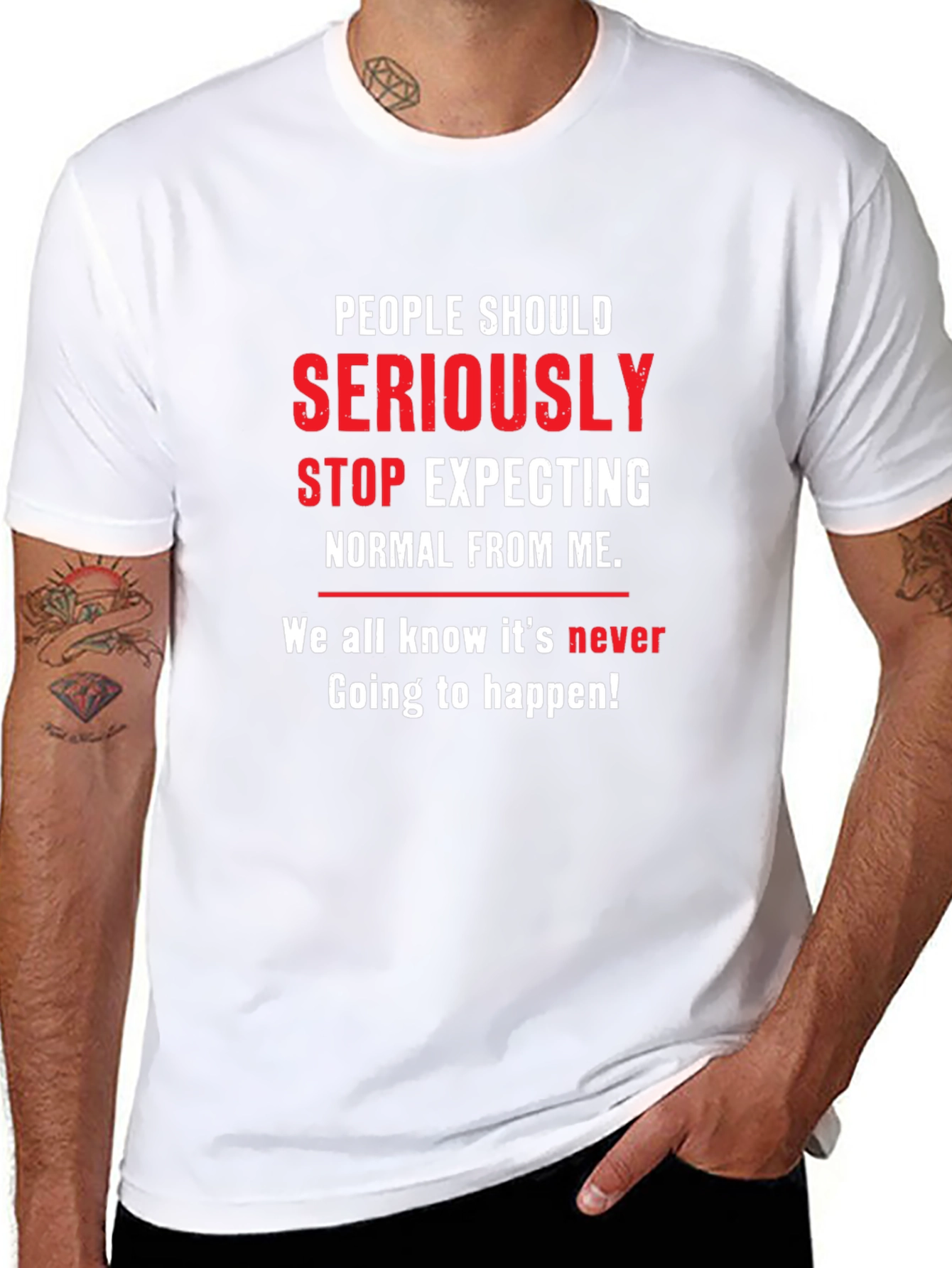 People Should Seriously Stop Expecting T-Shirt