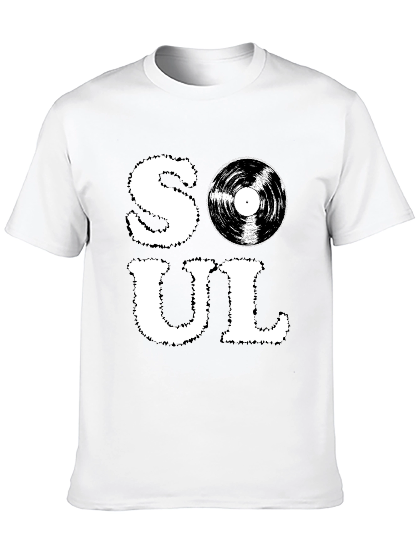 Soul Music Graphic T-Shirt - Black