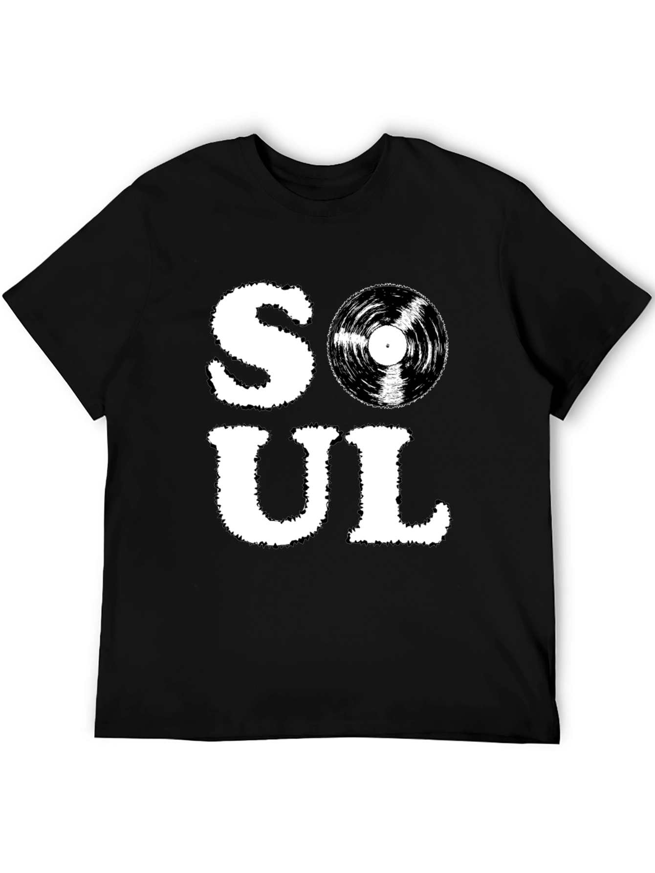 Soul Music Graphic T-Shirt - Black