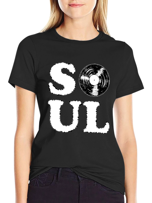 Soul Music Graphic T-Shirt - Black