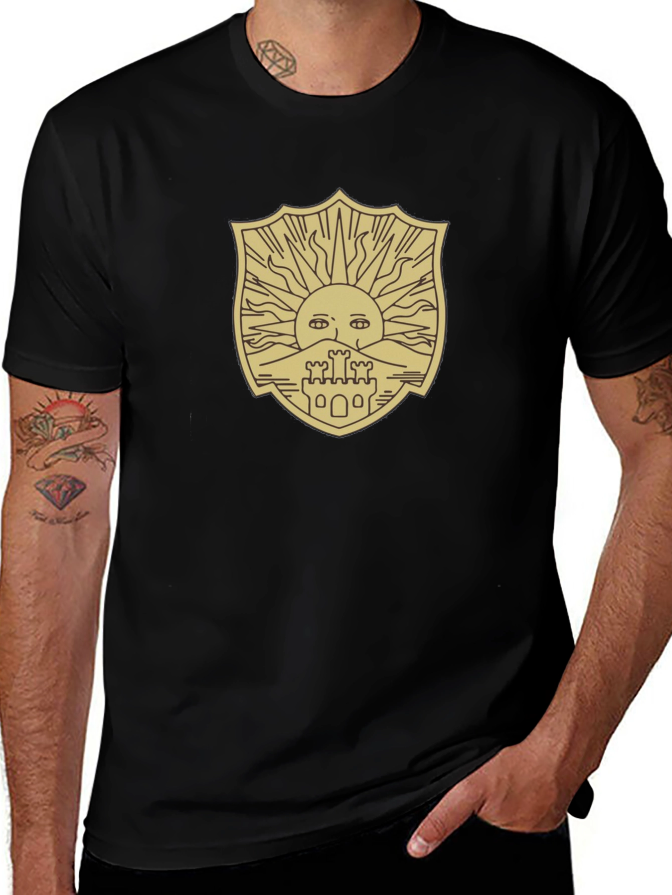 Black Clover Golden Dawn Emblem T-Shirt