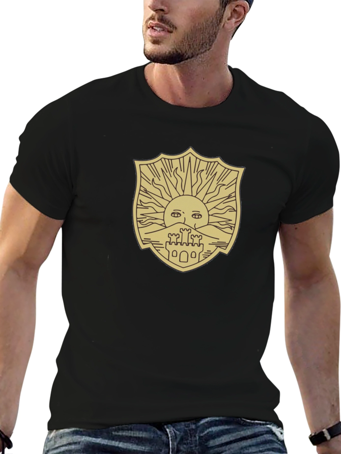 Black Clover Golden Dawn Emblem T-Shirt
