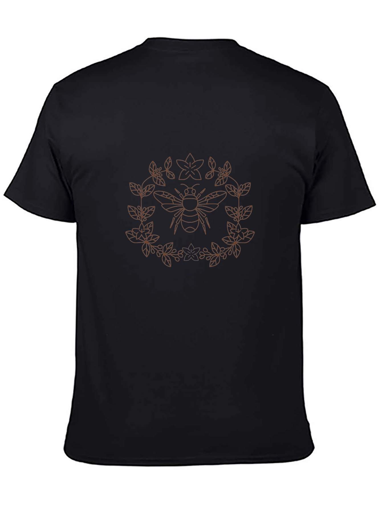 Botanical Bee Graphic Tee - Modern & Stylish