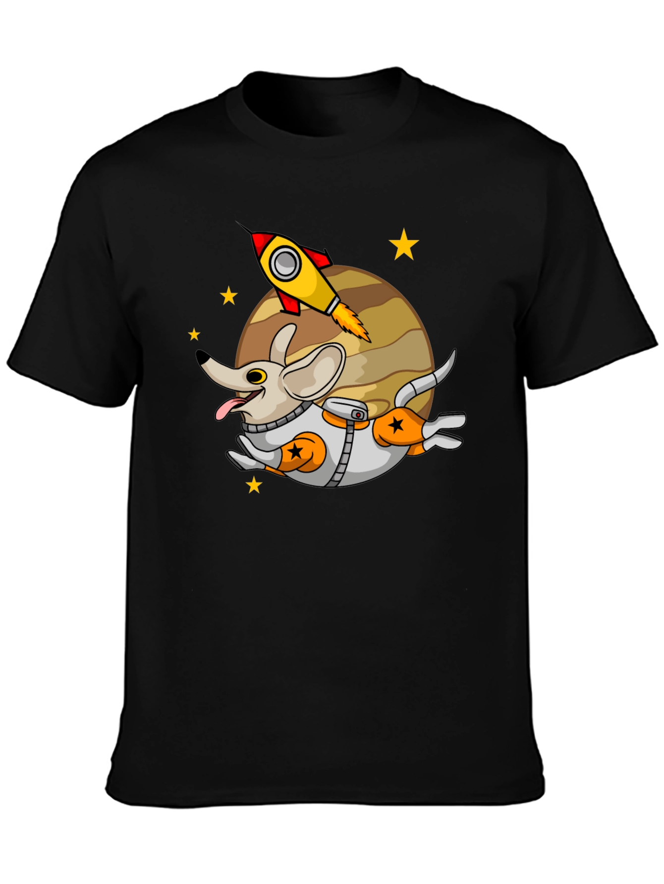 Space Dog T-Shirt - Cute Astronaut Puppy Tee