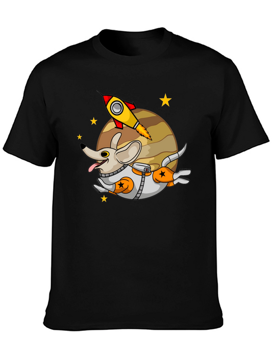 Space Dog T-Shirt - Cute Astronaut Puppy Tee