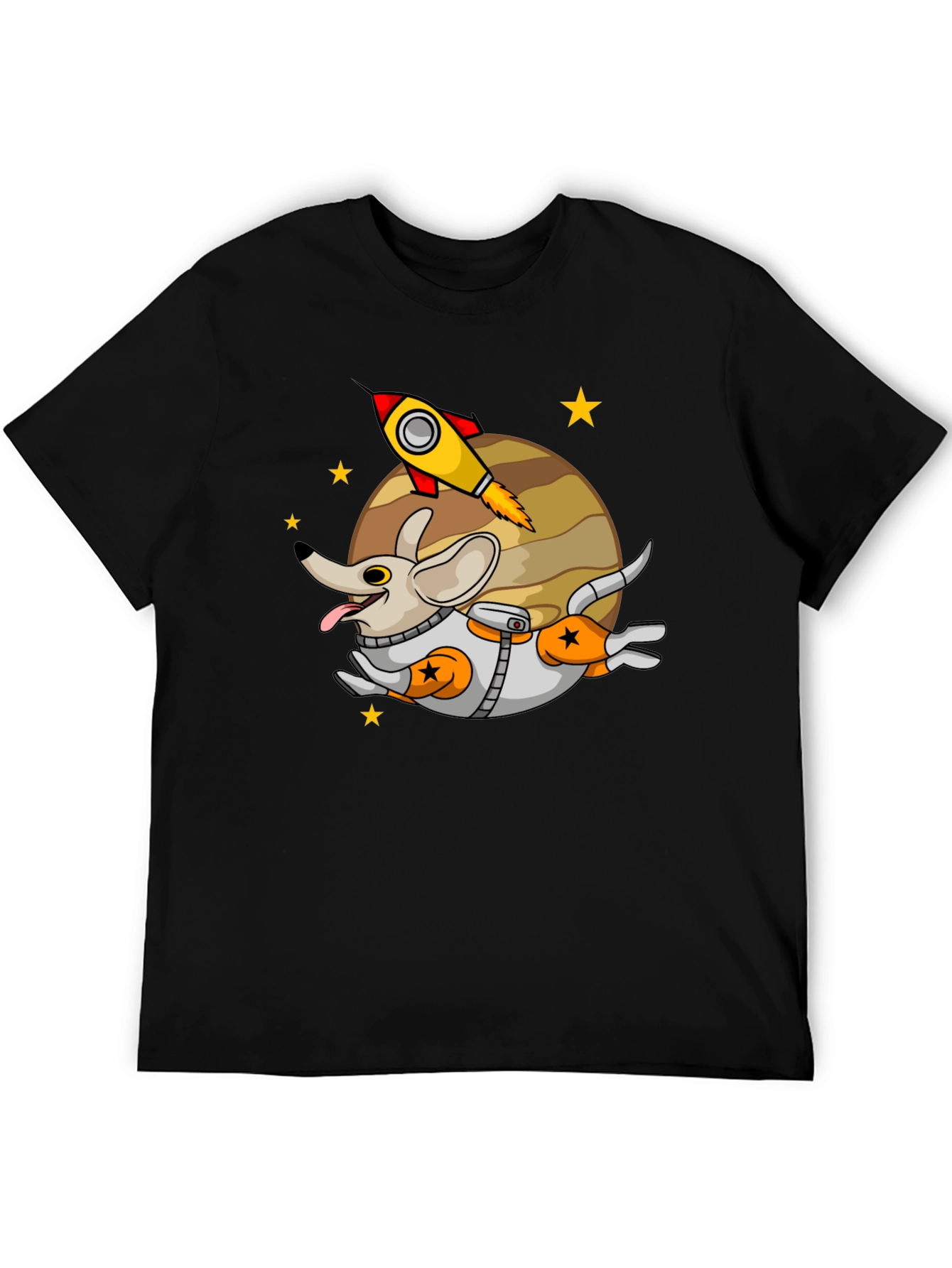 Space Dog T-Shirt - Cute Astronaut Puppy Tee