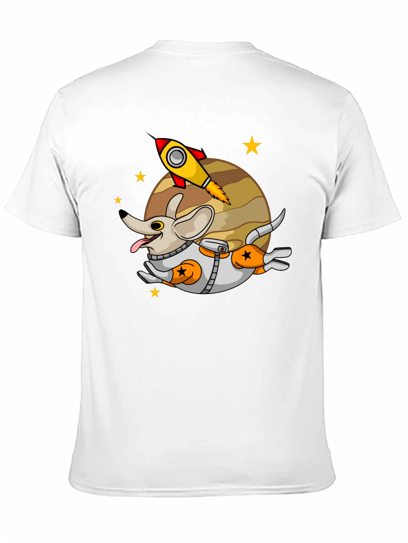 Space Dog T-Shirt - Cute Astronaut Puppy Tee