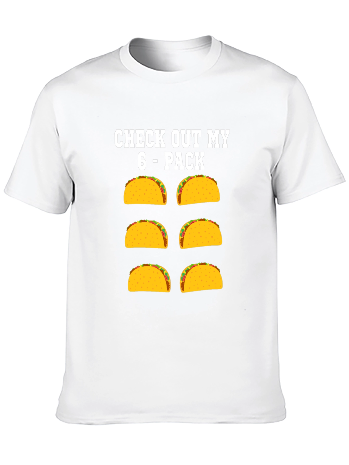 Funny Taco 6-Pack Graphic T-Shirt