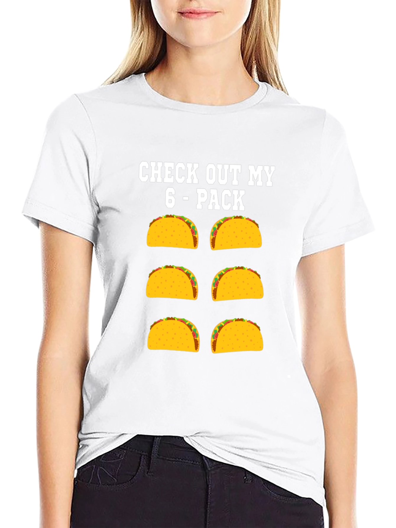 Funny Taco 6-Pack Graphic T-Shirt