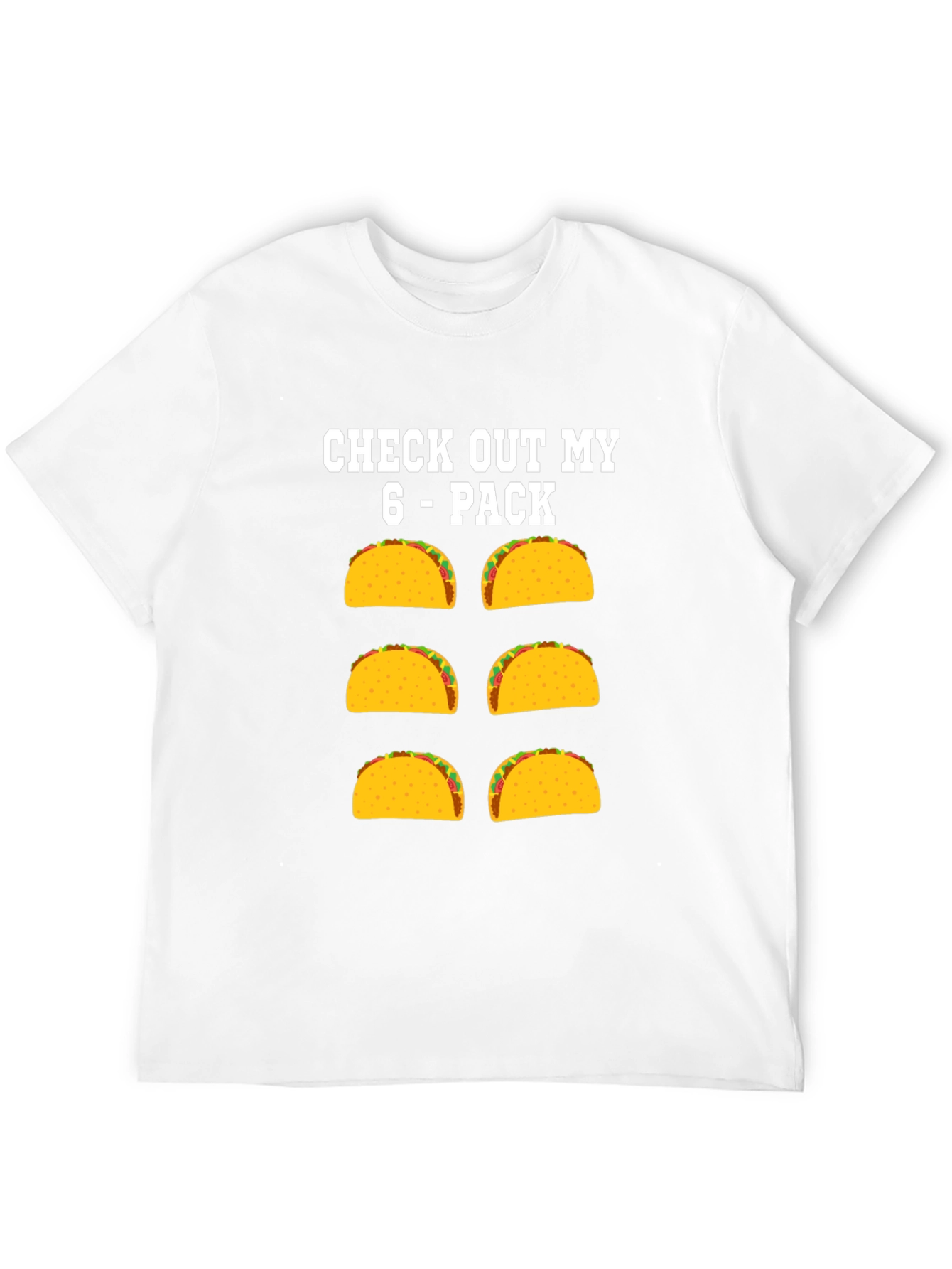 Funny Taco 6-Pack Graphic T-Shirt