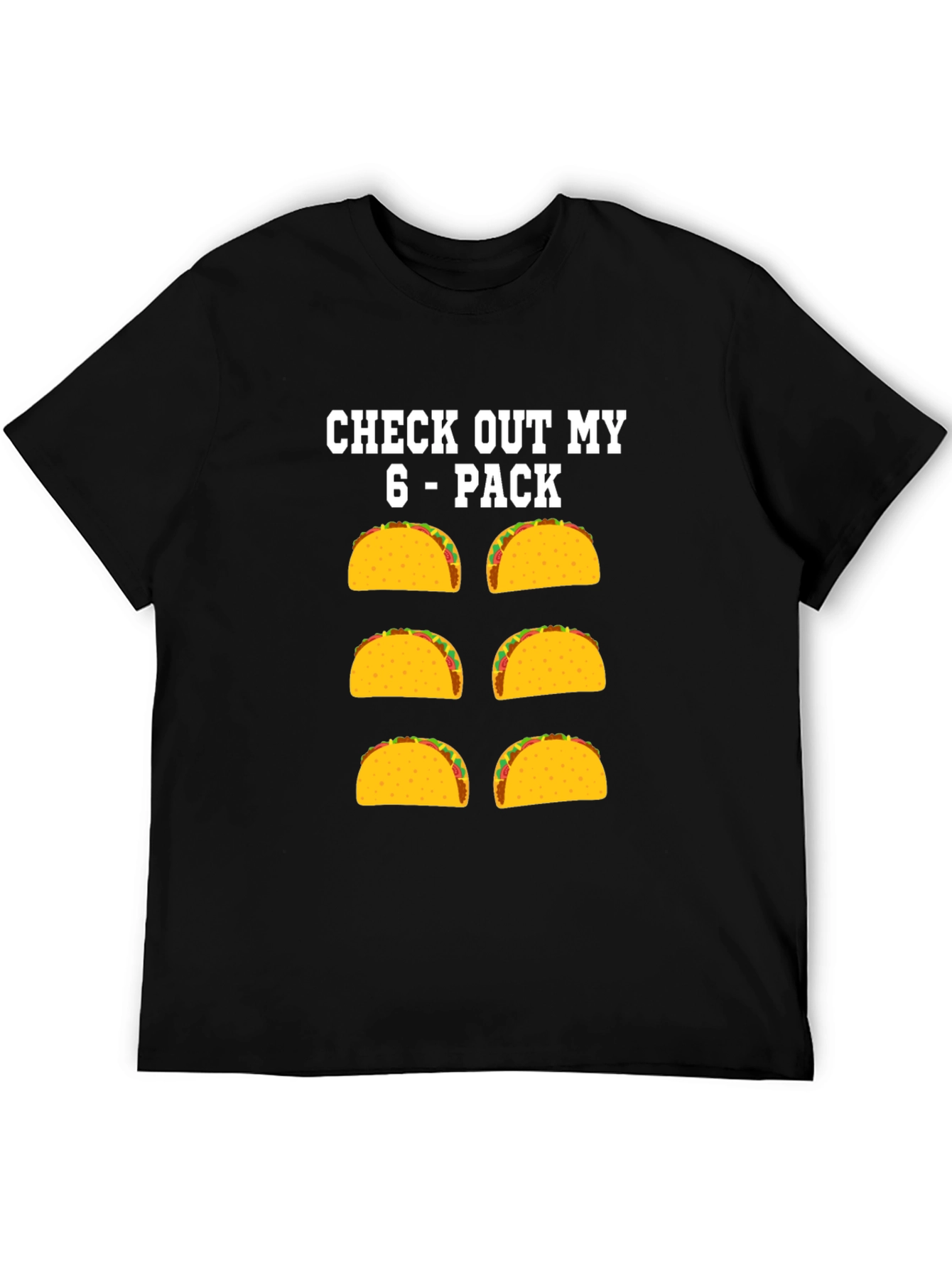Funny Taco 6-Pack Graphic T-Shirt