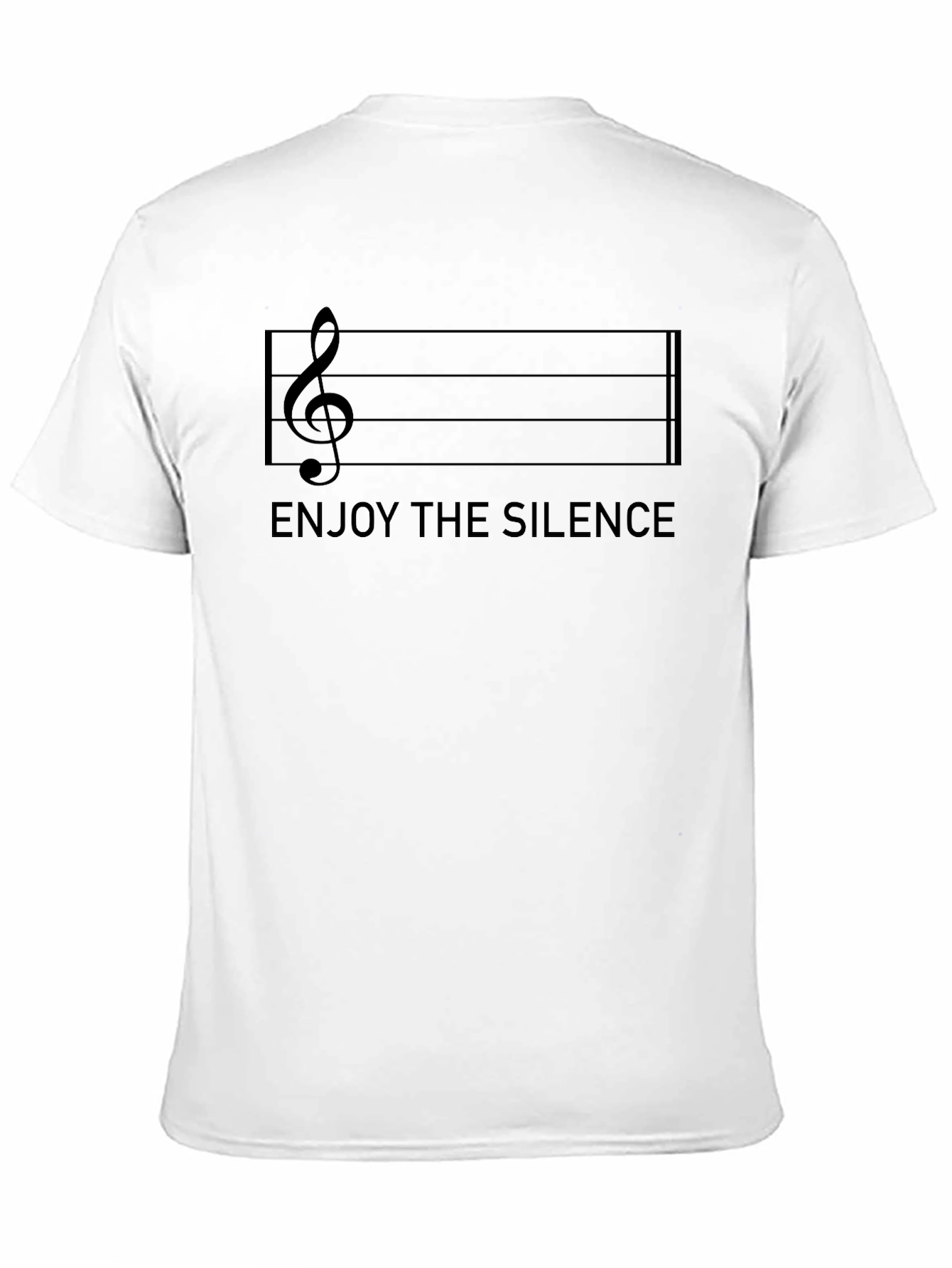 Enjoy The Silence Graphic Tee - Music Lover T-Shirt