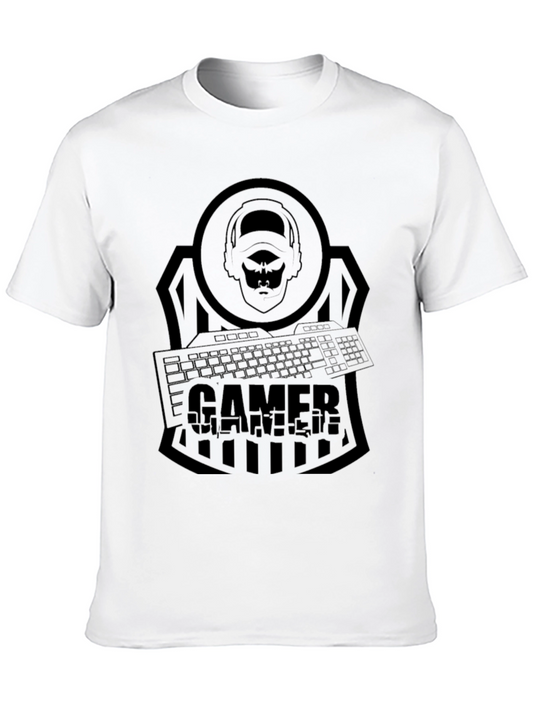 Gamer T-Shirt - Black Graphic Tee