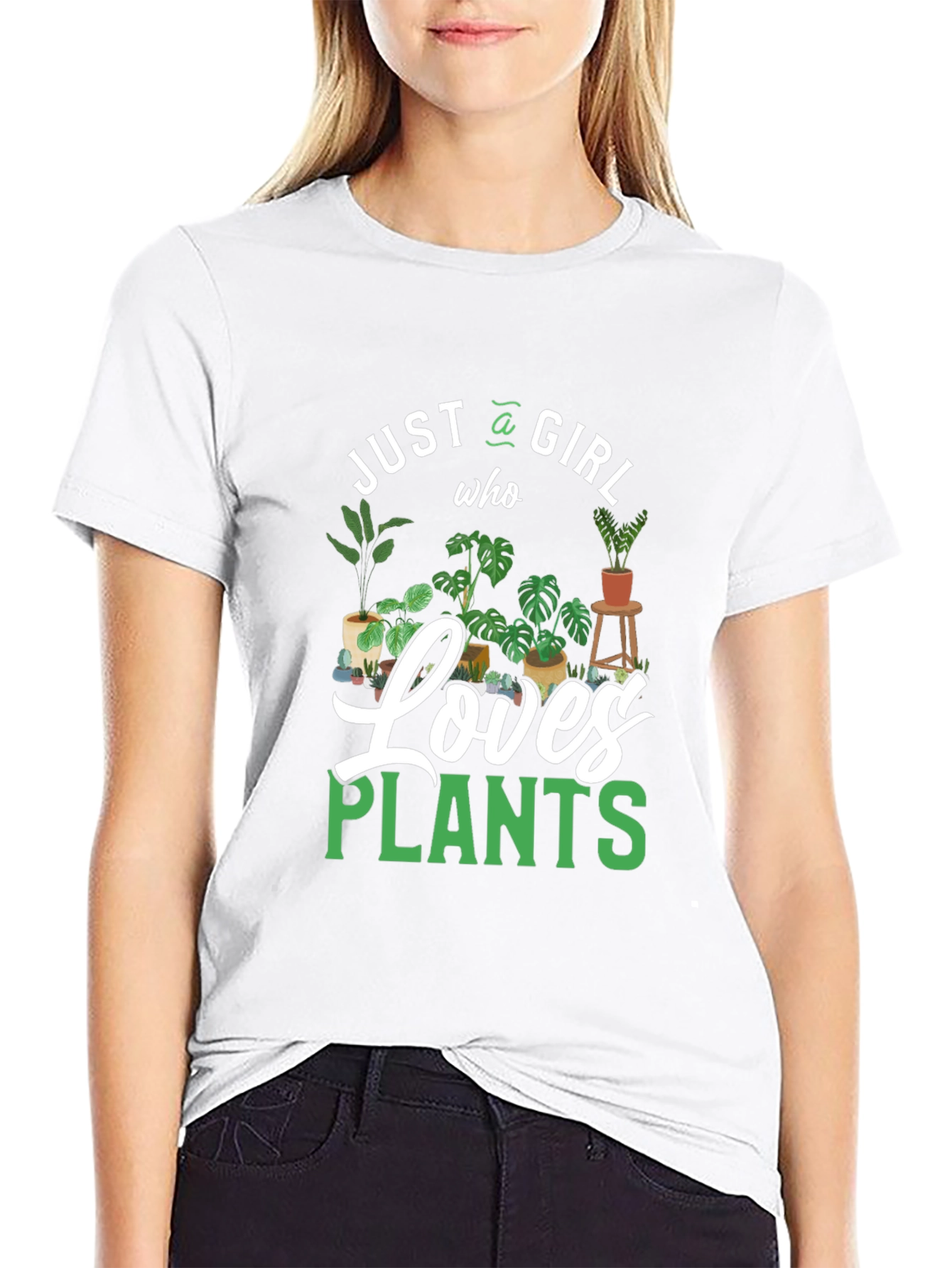 Just a Girl Who Loves Plants T-Shirt