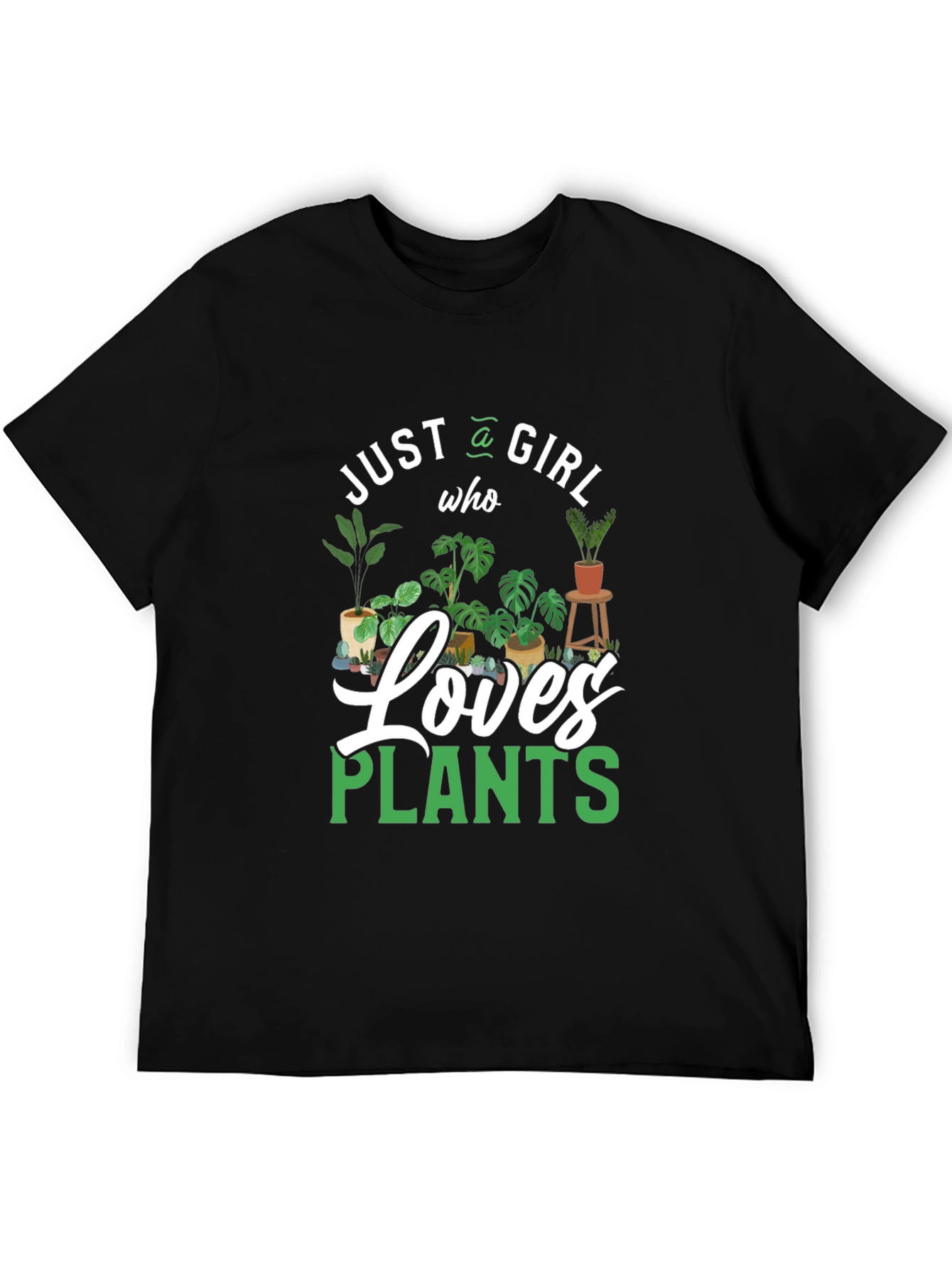 Just a Girl Who Loves Plants T-Shirt