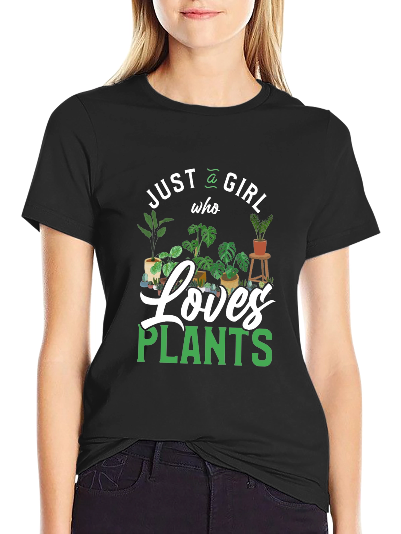 Just a Girl Who Loves Plants T-Shirt